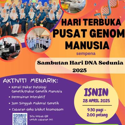 Hari Terbuka PGM sempena Sambutan Hari DNA Sedunia 2025