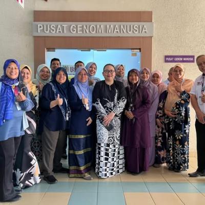 Lawatan Kolaborasi IMR-Pusat Genom Manusia